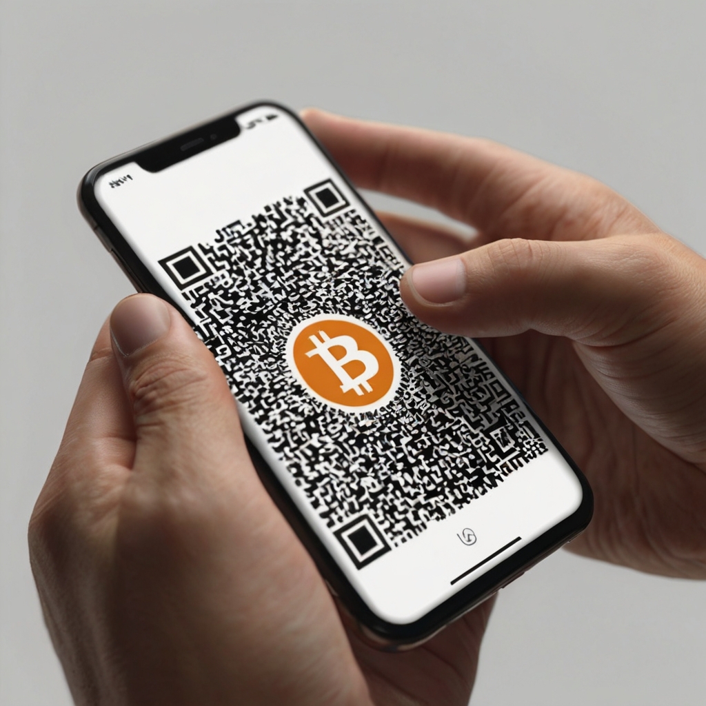 how to scan bitcoin qr code