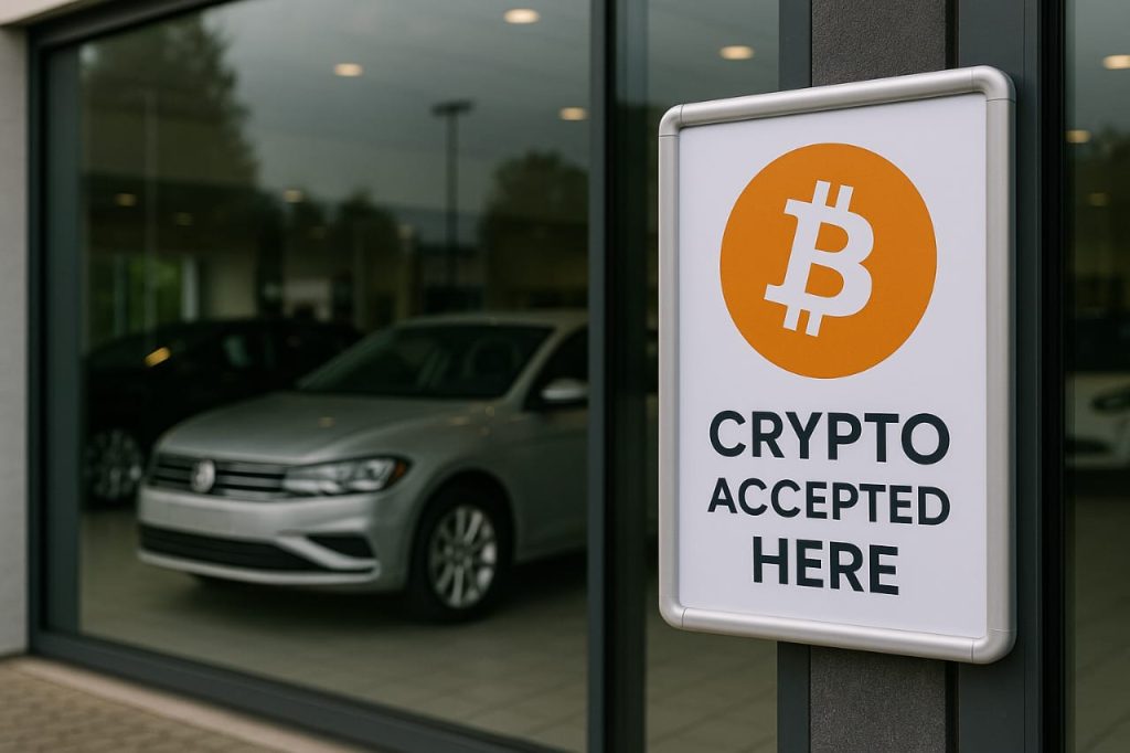 car dealerships that accept bitcoin near me