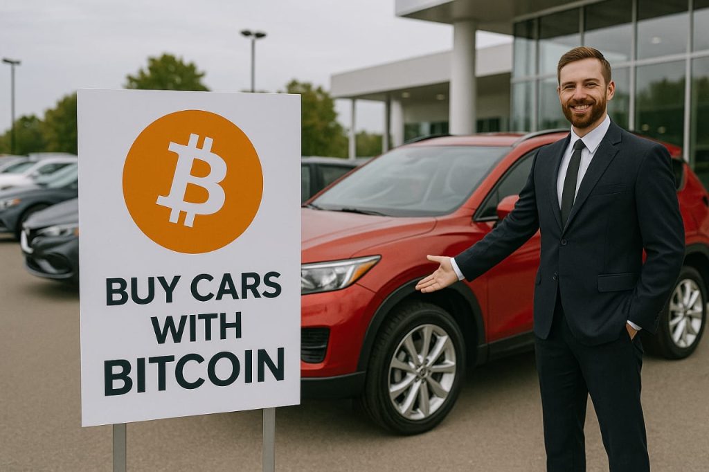 car dealerships that accept bitcoin near me